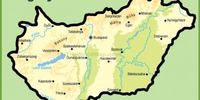 Budapesta zemljevid