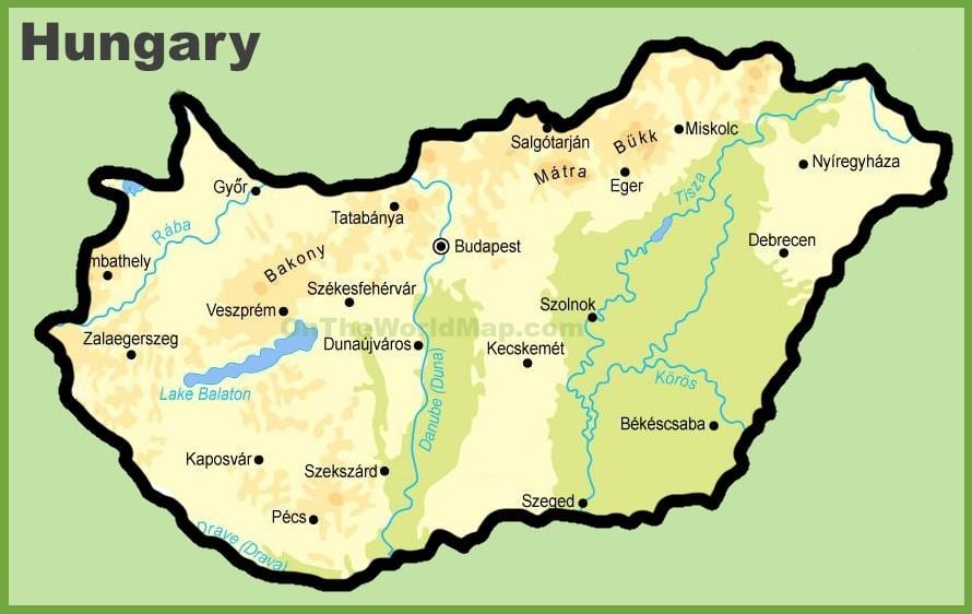 budapesta zemljevid