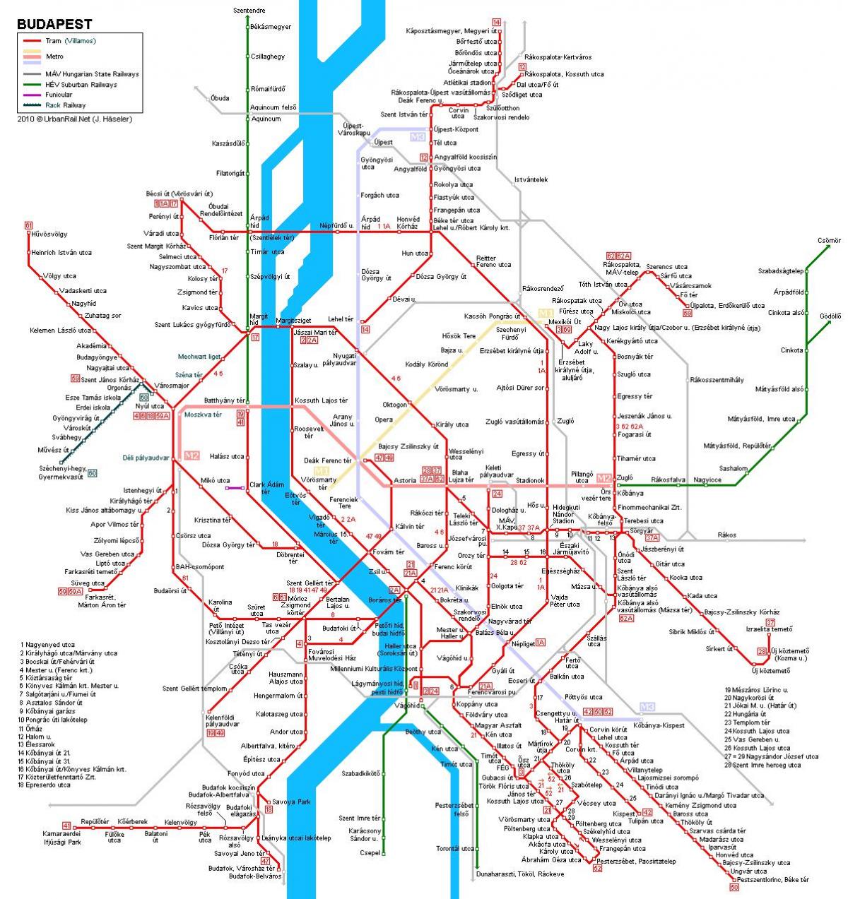 budimpešta metro zemljevid letališča