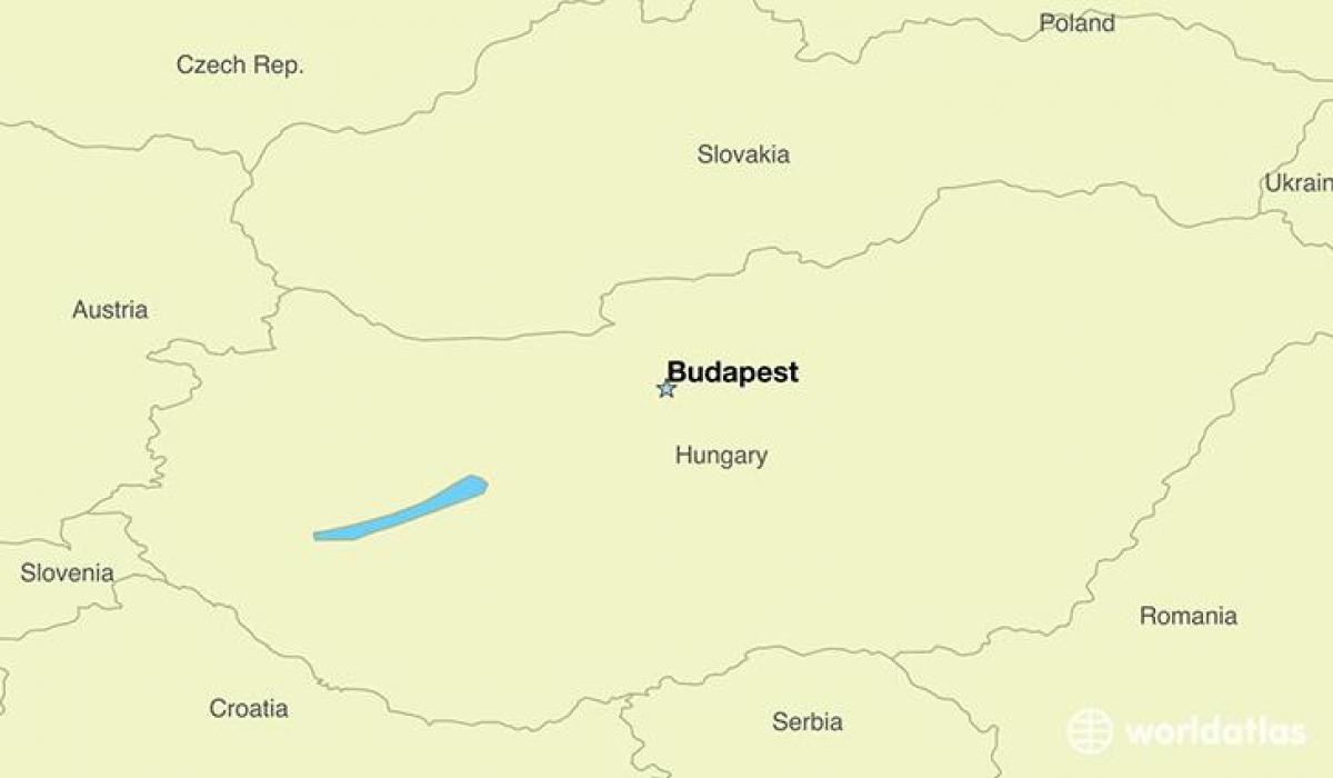 budimpešta madžarska zemljevid evrope