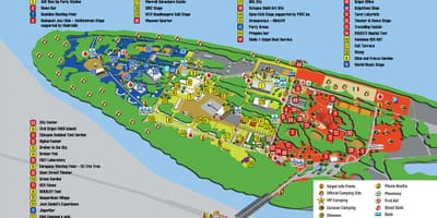 Zemljevid sziget budimpešti